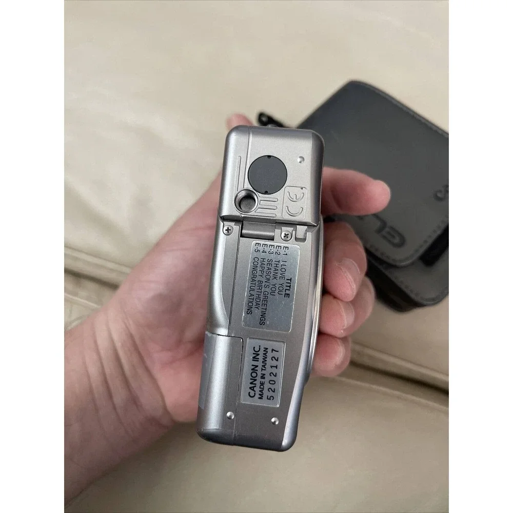 Canon Elph LT 270 AF point and shoot APS film camera w/flash -not Tested ,c1